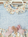Babyferr Blue Florals Dress