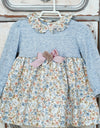Babyferr Blue Florals Dress