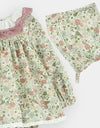 Babyferr Vintage Florals Dress Set