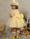 MADE TO ORDER - Sonata Yellow Chanel Dress