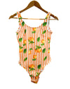 Ladies orange swimwear
