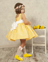 MADE TO ORDER - Sonata Yellow Gingham Dress