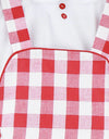 Babyferr Red Gingham Romper Collection