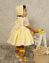 MADE TO ORDER - Sonata Yellow Organza Dress