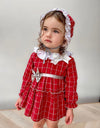 Ela Check Dress Exclusive to Little C’s ( IN STOCK )