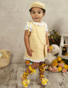 MADE TO ORDER - Sonata Yellow Chanel A-line Dress