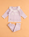 My Angel Lilac Knitted Tracksuit