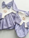 Little C's Exclusive Long Sleeve Lilac Pastels