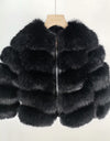 Black fur Jacket