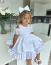Arabella White Dress