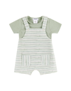 ( IN STOCK ) Deolinda Green Stripe Collection